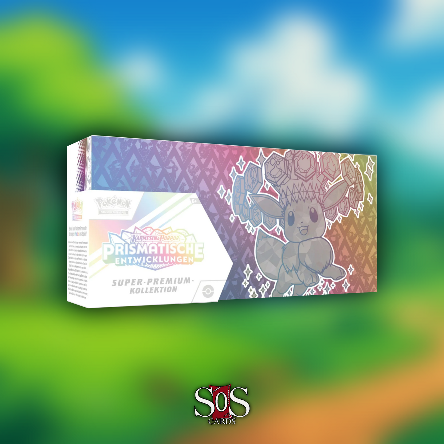 Pokémon TCG: Prismatische Entwicklungen (SV8.5) - Super Premium Kollektion (DE)