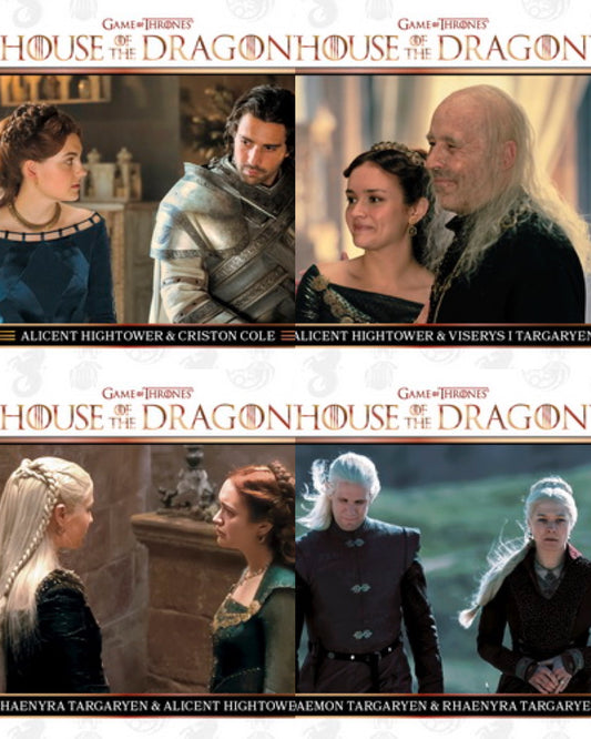 Relationship Insert Karten - House of the Dragon Season One (Auswahl)