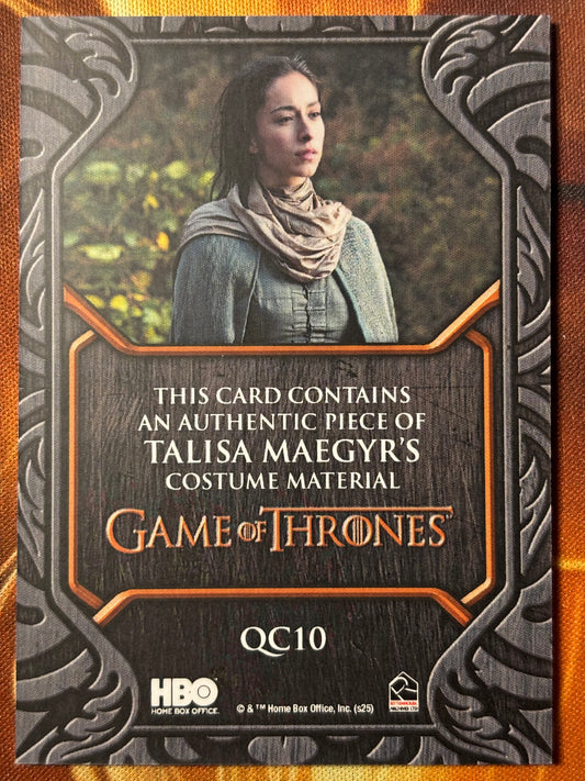 Talisa Maegyr Quoted Relic QC10 - Game of Thrones The Great Houses