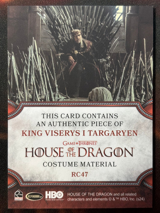 König Viserys I Targaryen Relic RC47 - House of the Dragon Season One