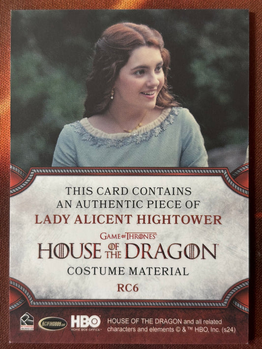 Lady Alicent Hohenturm Relic RC6 - House of the Dragon Season One