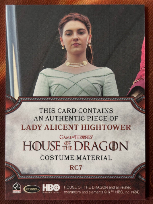 Lady Alicent Hohenturm Relic RC7 - House of the Dragon Season One