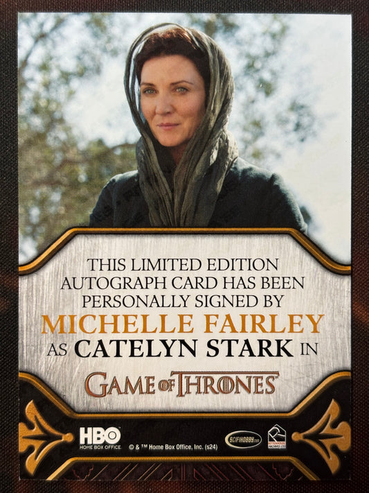 Michelle Fairley Legacy Autogramm - Game of Thrones Legends of the Realm