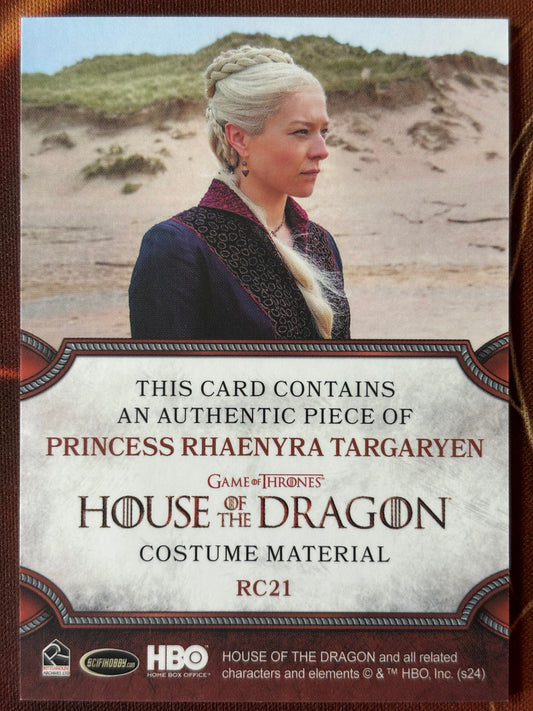 Prinzessin Rhaenyra Targaryen Relic RC21 - House of the Dragon Season One