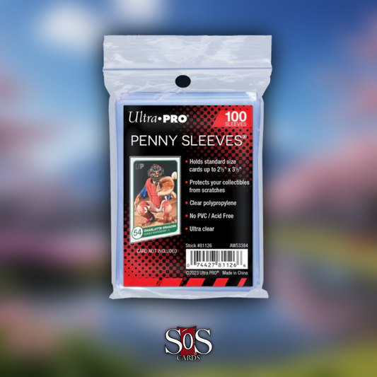 Ultra Pro - 2.5" x 3.5" Soft Trading Card Penny Sleeves (100ct)