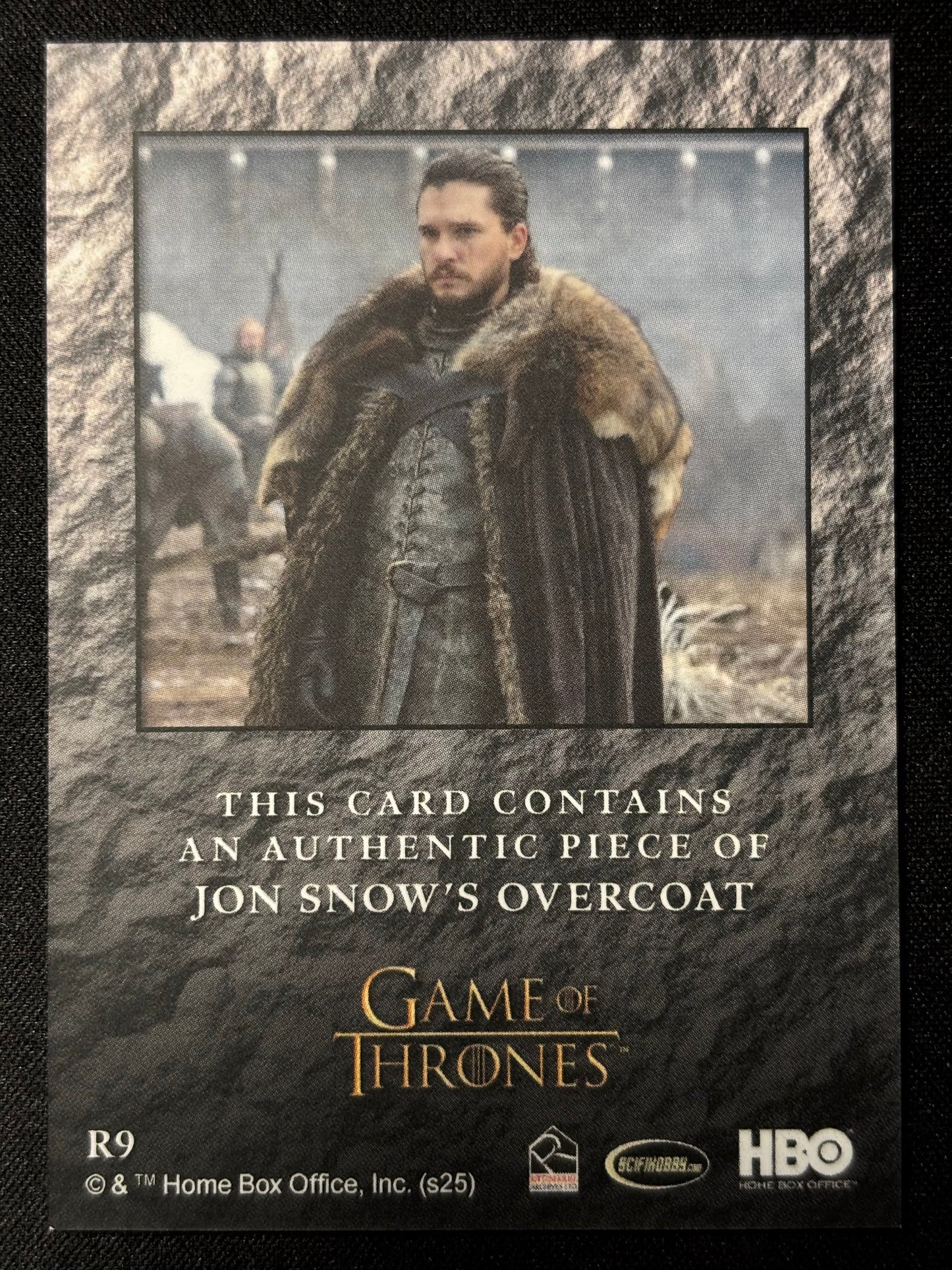 Jon Schnee Season 3 Style Relic - Game of Thrones The Great Houses