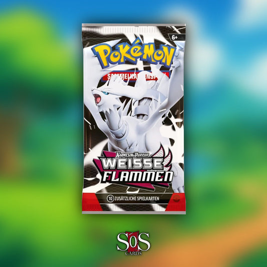 Pokémon TCG: Weisse Flammen Booster (SV10.5) (DE) - TikTok Live