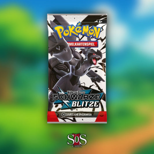 Pokémon TCG: Schwarze Blitze Booster (SV10.5) (DE) - TikTok Live