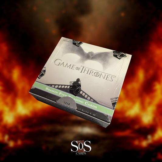 [BOXBREAK RIPPFLICHT] Game of Thrones Season Five Trading Card Einzelbooster