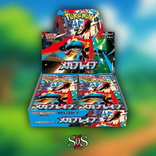 Pokémon TCG: Mega Brave Display (M1L) (JP) - TikTok Live