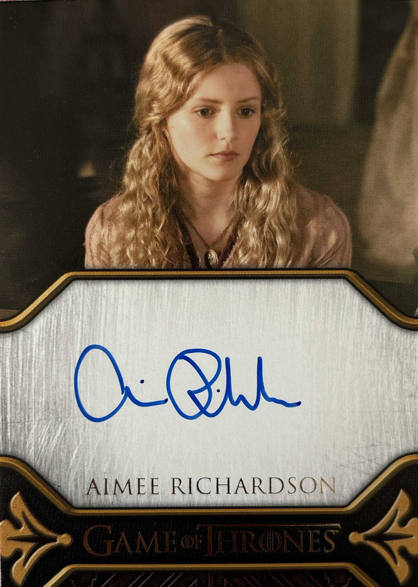 Aimee Richardson Limited Legacy Autograph - Game of Thrones Art & Images