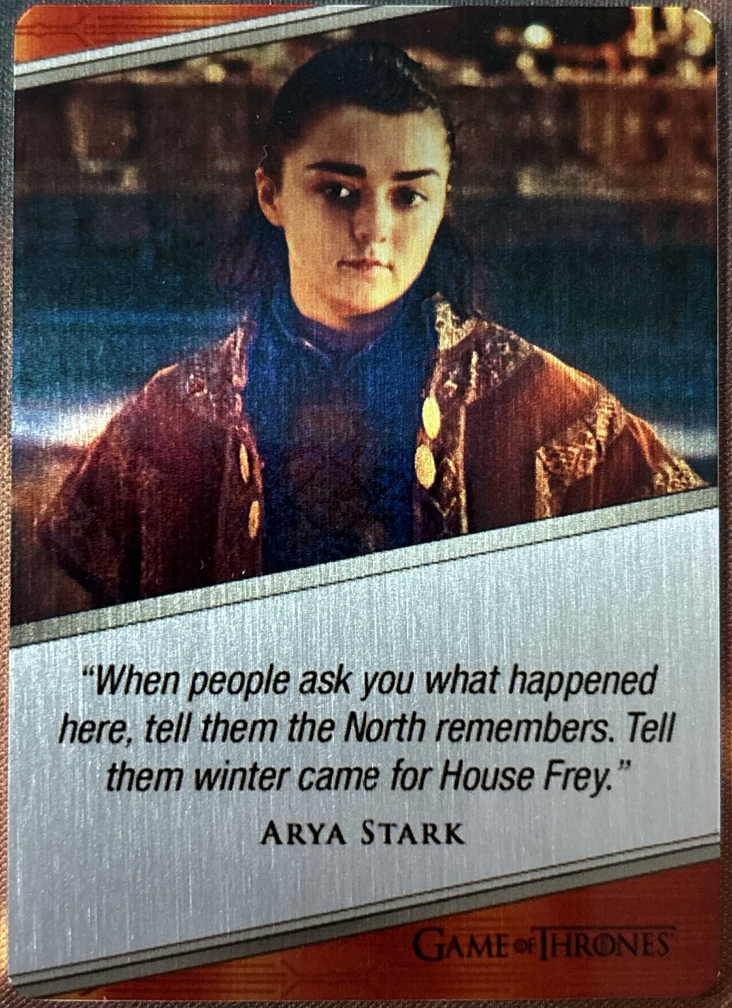 Expressions Arya Stark E16 - Game of Thrones Iron Anniversary 2
