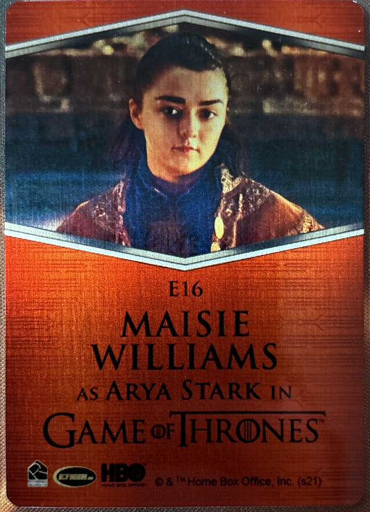 Expressions Arya Stark E16 - Game of Thrones Iron Anniversary 2