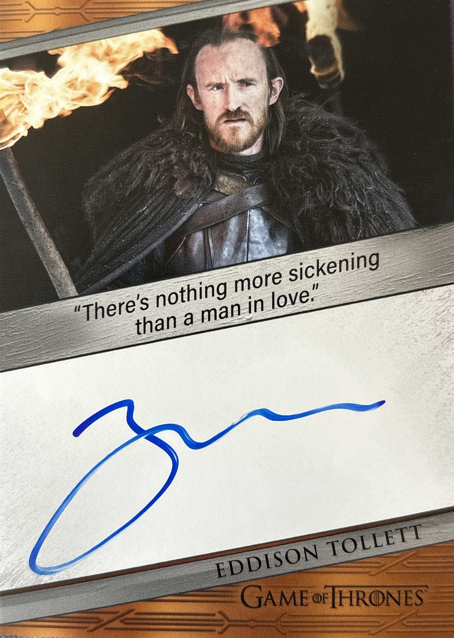 Ben Crompton Quoted Autograph - Game of Thrones Art & Images