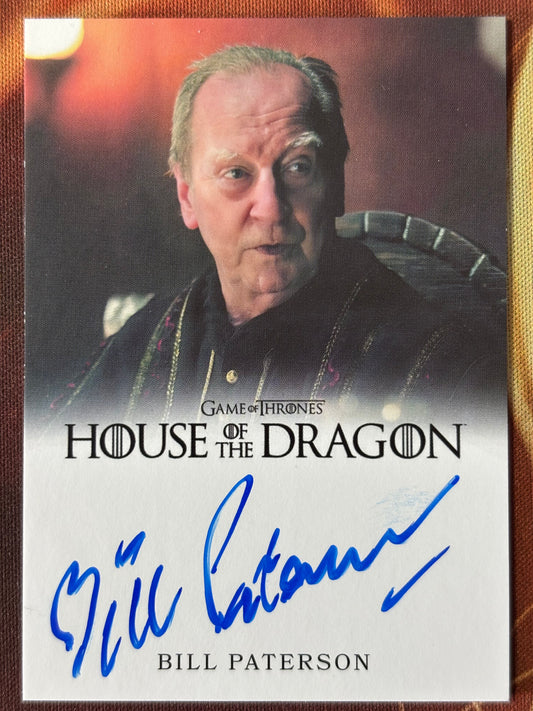 Bill Paterson Full Bleed Autogramm - House of the Dragon Season One