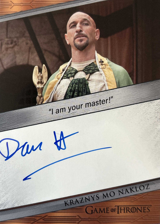 Dan Hildebrand Quoted Autograph - Game of Thrones Art & Images