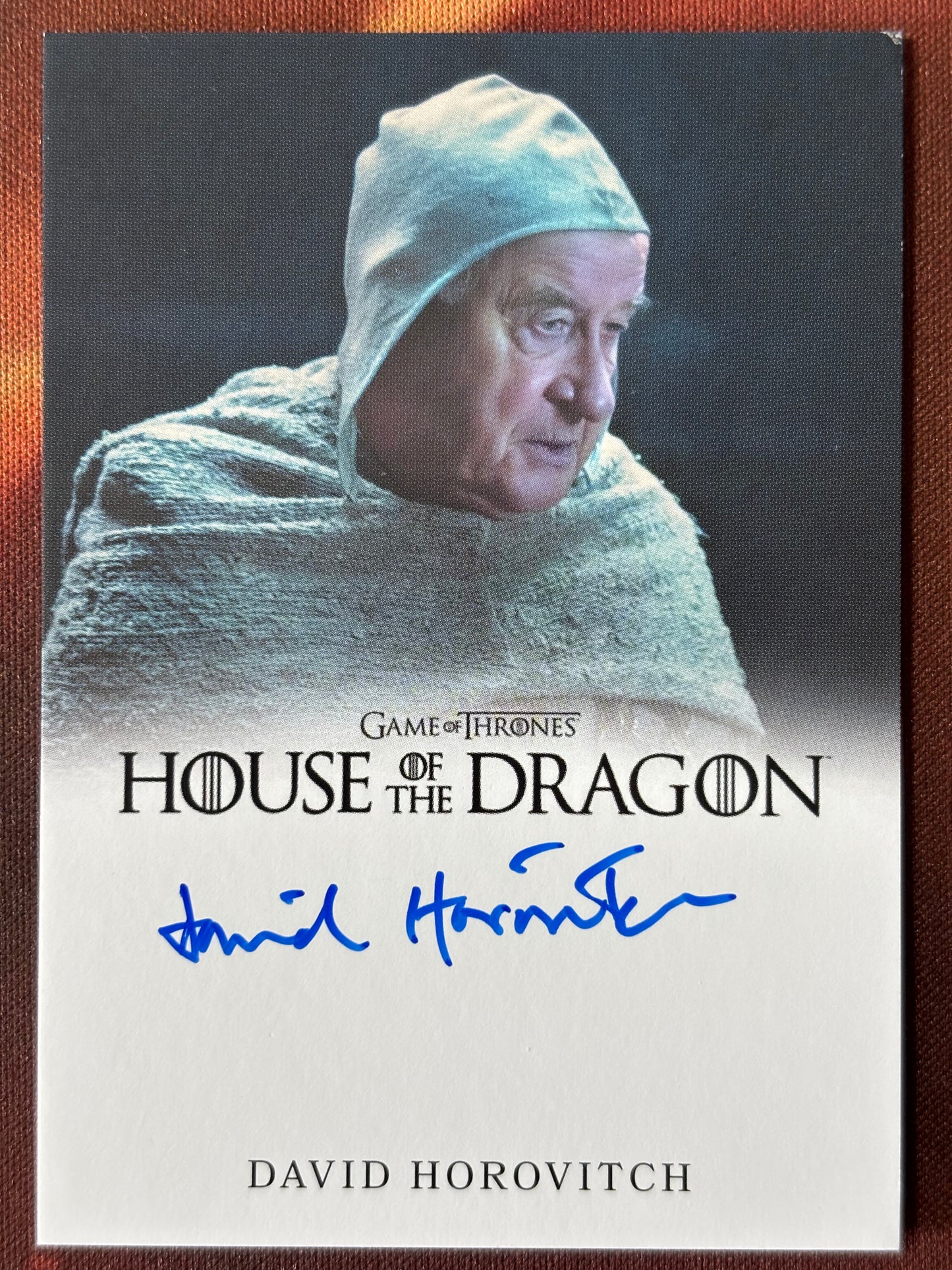 David Horovitch Full Bleed Autogramm - House of the Dragon Season One