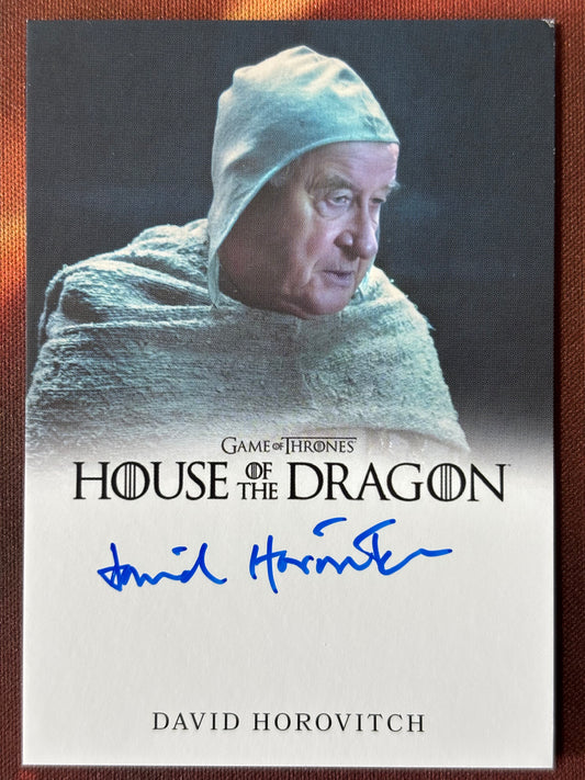 David Horovitch Full Bleed Autogramm - House of the Dragon Season One