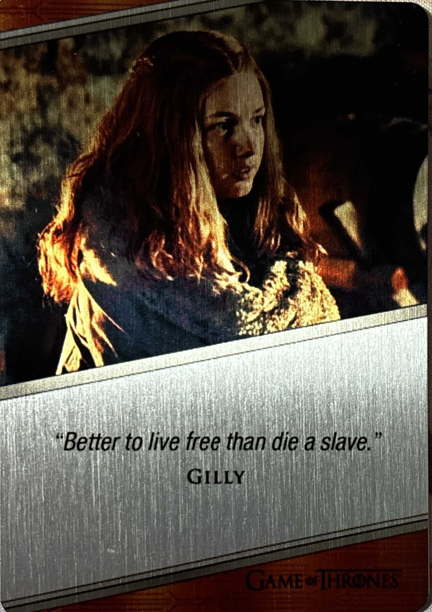 Expressions Gilly E31 (Metall) - Game of Thrones Iron Anniversary 1