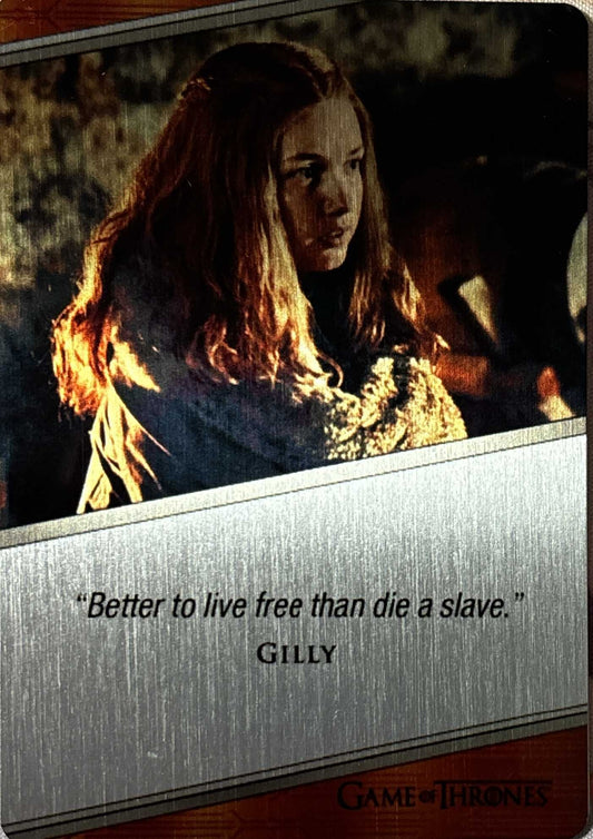 Expressions Gilly E31 (Metall) - Game of Thrones Iron Anniversary 1