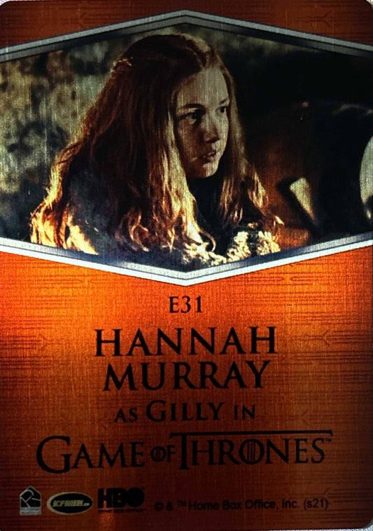 Expressions Gilly E31 (Metall) - Game of Thrones Iron Anniversary 1