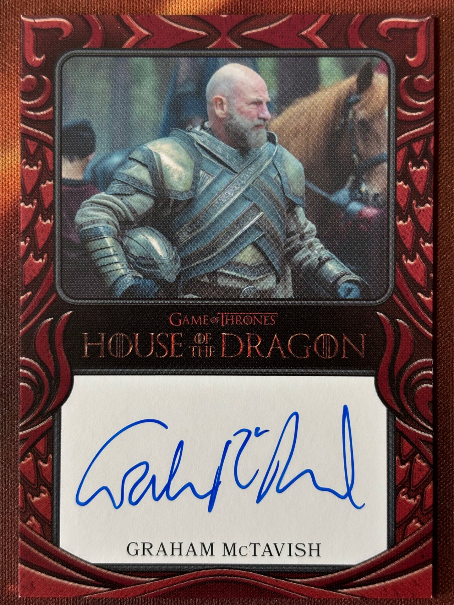 Graham McTavish Bordered Autogramm - House of the Dragon Season One