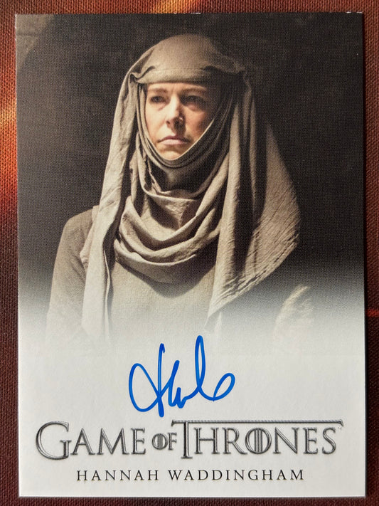 Hannah Weddingham Full Bleed Autogramm - Game of Thrones Season 5