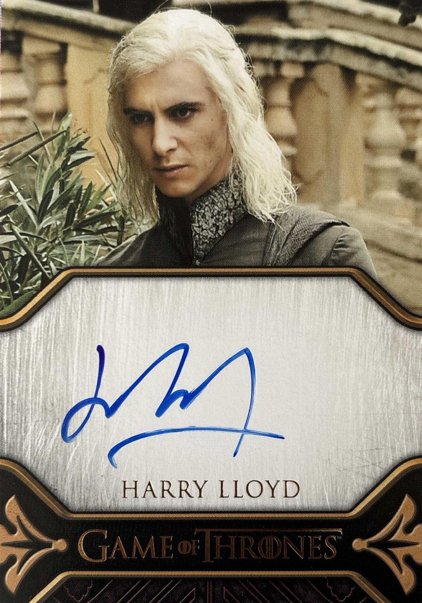 Harry Lloyd Limited Legacy Autograph - Game of Thrones Art & Images