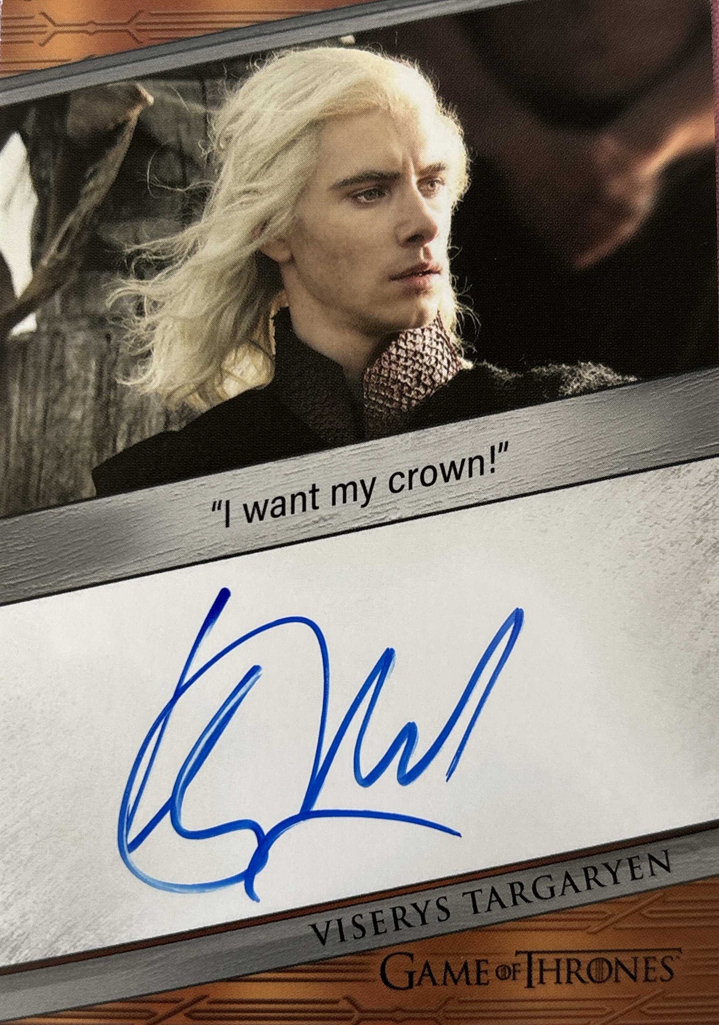Harry Lloyd Quoted Autograph - Game of Thrones Art & Images