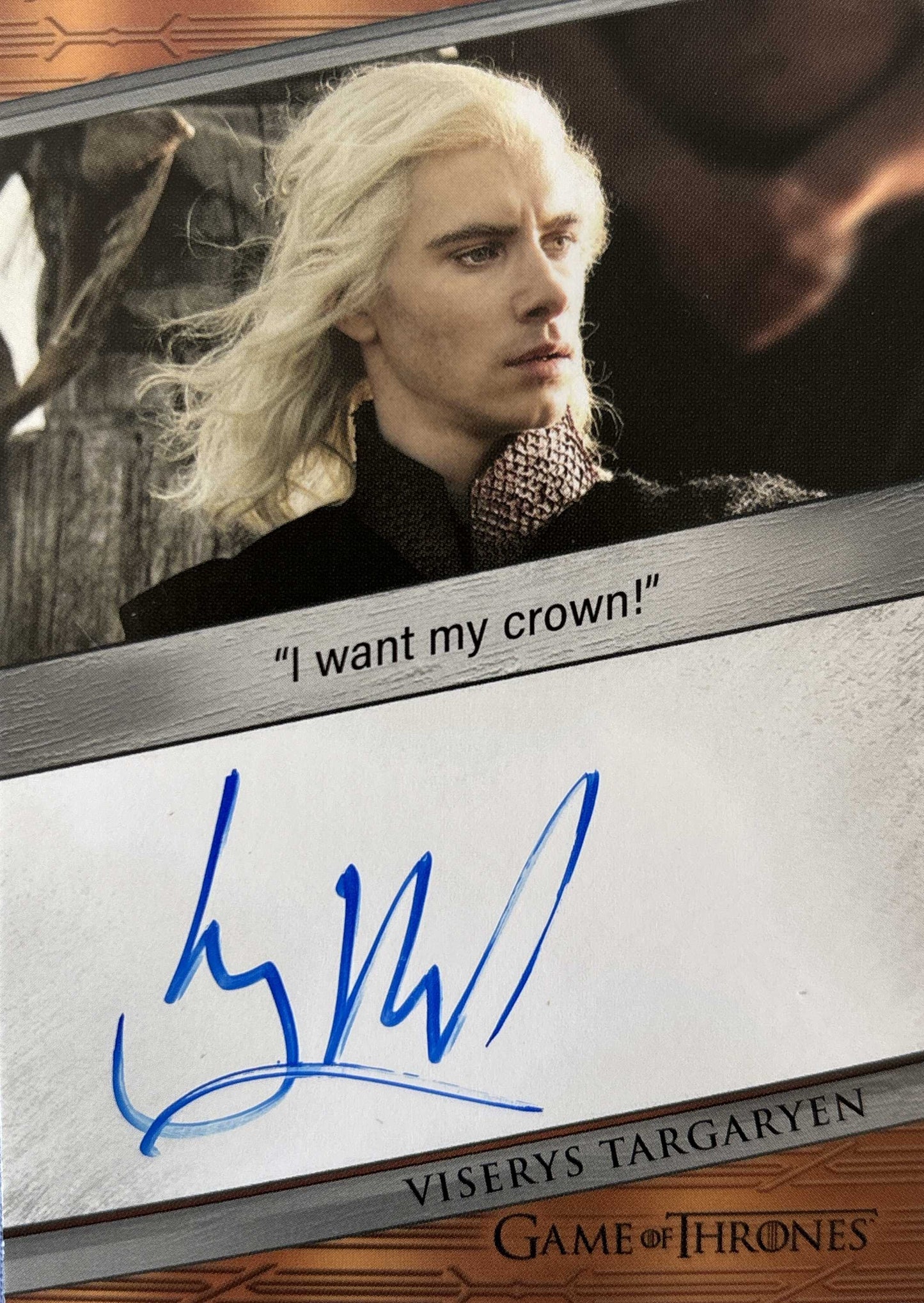 Harry Lloyd Quoted Autograph - Game of Thrones Art & Images