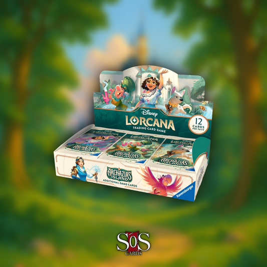 Disney Lorcana: Archazias Island - Display mit 24 Booster Packs (EN)