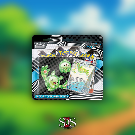 Pokémon TCG: Schwarze Blitze (SV10.5) - Tech Sticker Kollektion (DE)