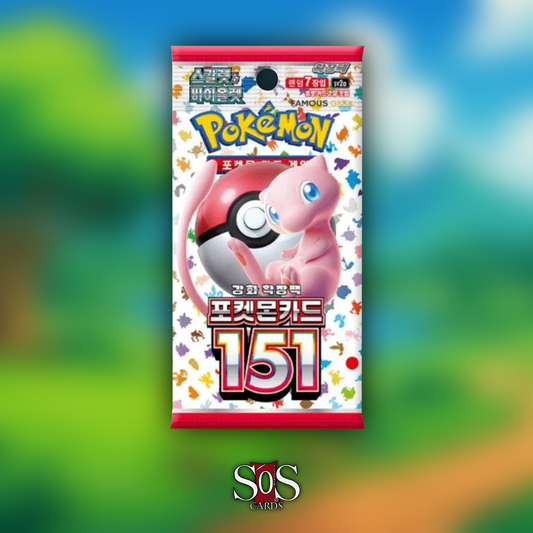Pokémon TCG: Scarlet & Violet – 151 Booster (KOR) - TikTok Live