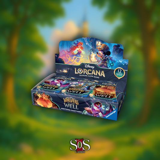 Disney Lorcana: Whispers in the Well - Display mit 24 Booster Packs (EN)
