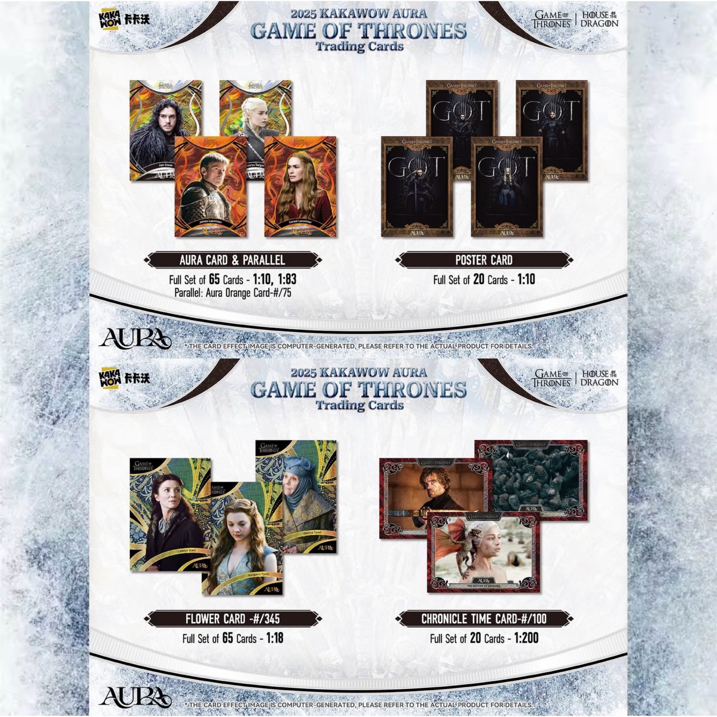 Kakawow Aura Game of Thrones Hobby Box 2025