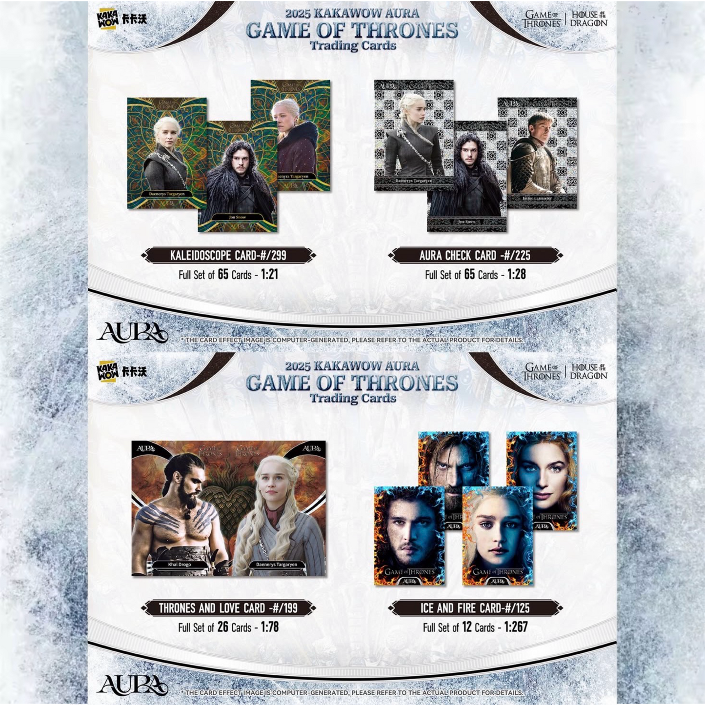 Kakawow Aura Game of Thrones Hobby Box 2025