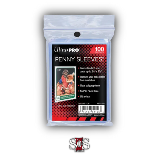Ultra Pro - 2.5" x 3.5" Soft Trading Card Penny Sleeves (100ct)