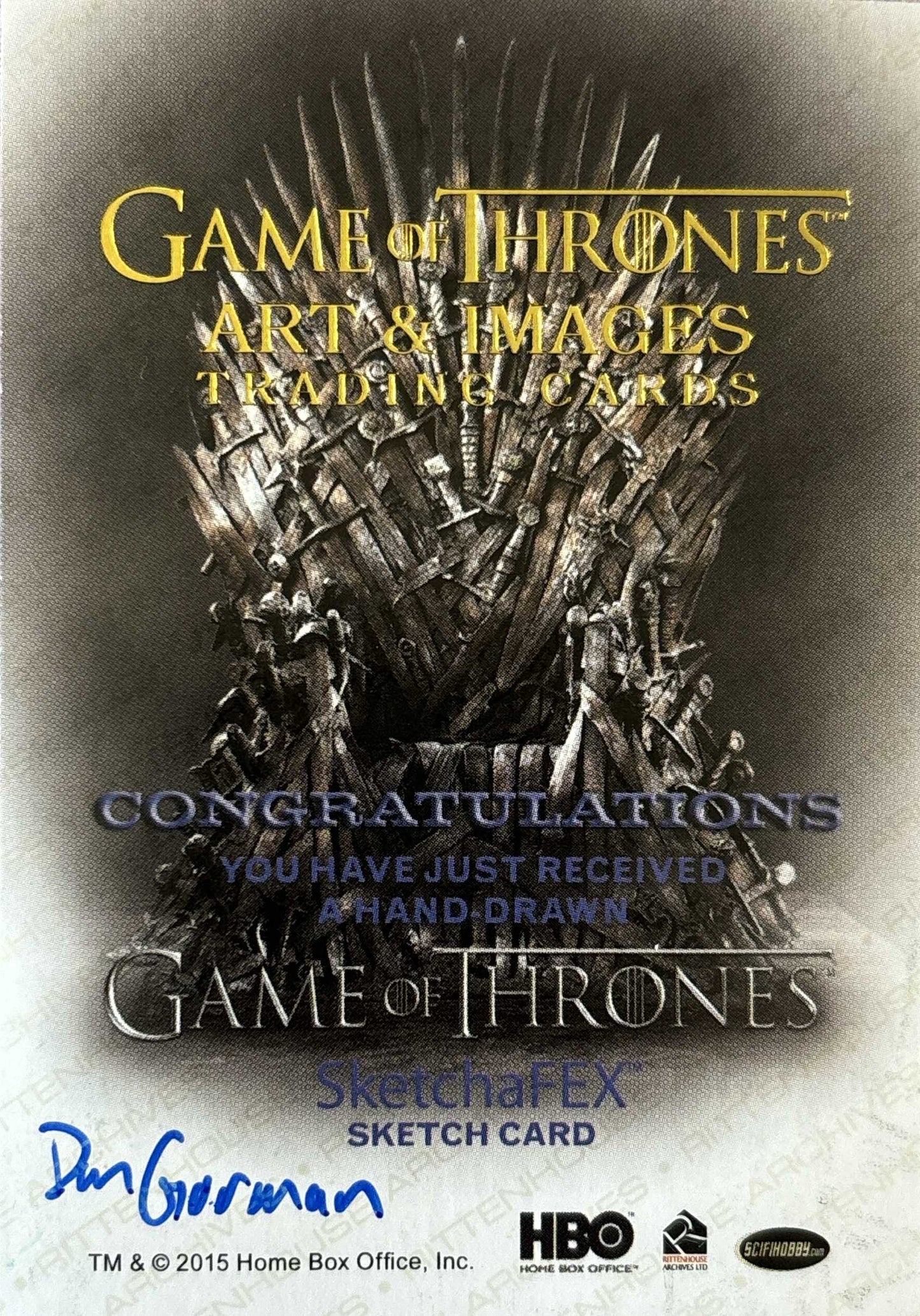 Sketch Karte Daniel Gorman - Pyramide von Meeren (Game of Thrones Art & Images)