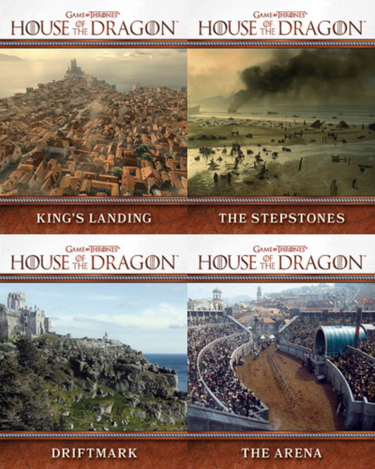 Locations of the Realm Insert Karten - House of the Dragon Season One (Auswahl)