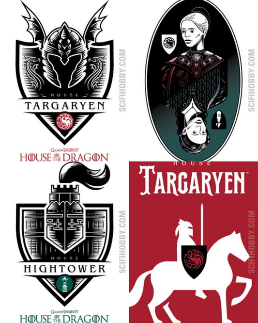 House Rivals Insert Karten - House of the Dragon Season One (Auswahl)