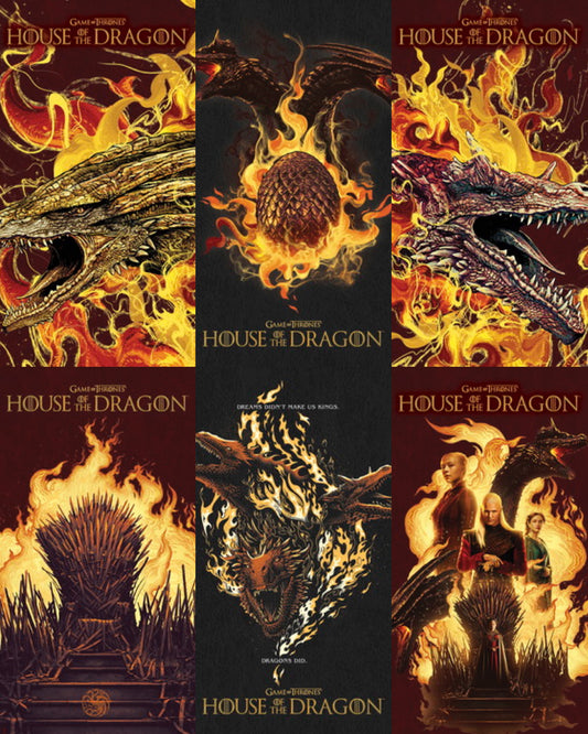Fire will Reign Insert Karten - House of the Dragon Season One (Auswahl)