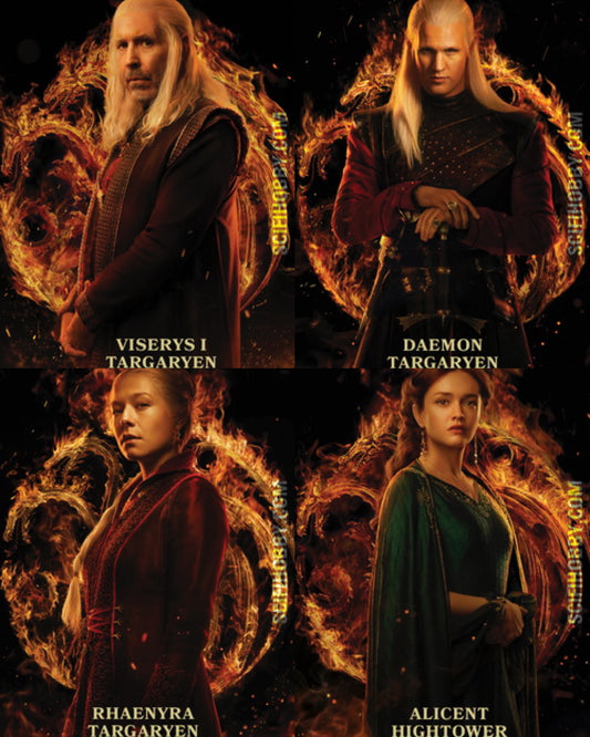 Character Gallery Insert Karten - House of the Dragon Season One (Auswahl)