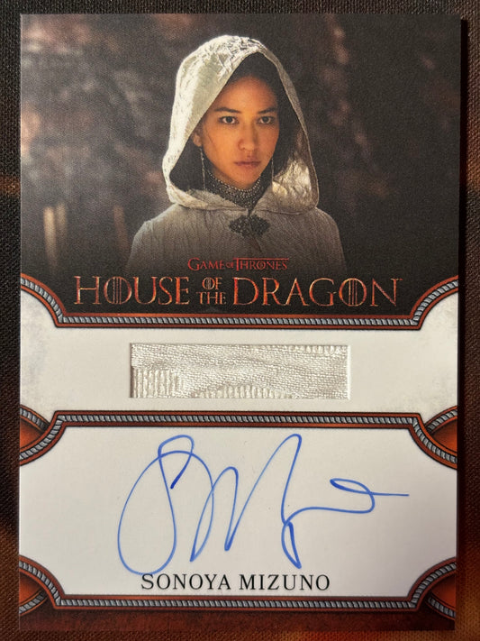 Sonoya Mizuno Relic Autogramm - House of the Dragon Season One