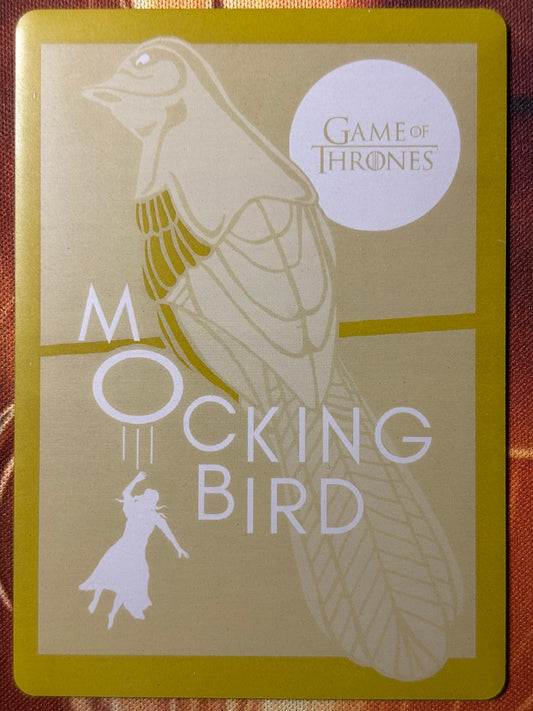 Druckplatte J.J. Lendl "Mockingbird" 1 of 1 - Game of Thrones The Great Houses