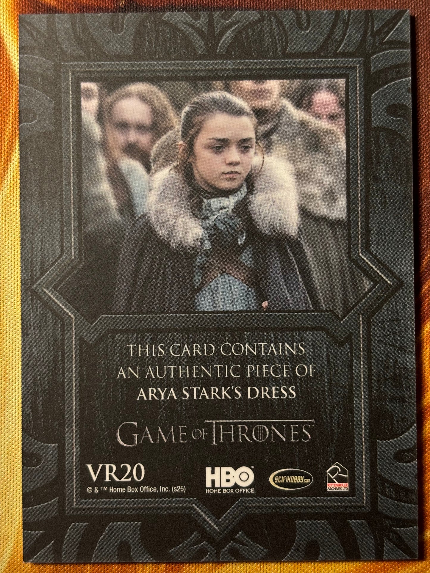 Arya Stark Relic VR20 - Game of Thrones The Great Houses