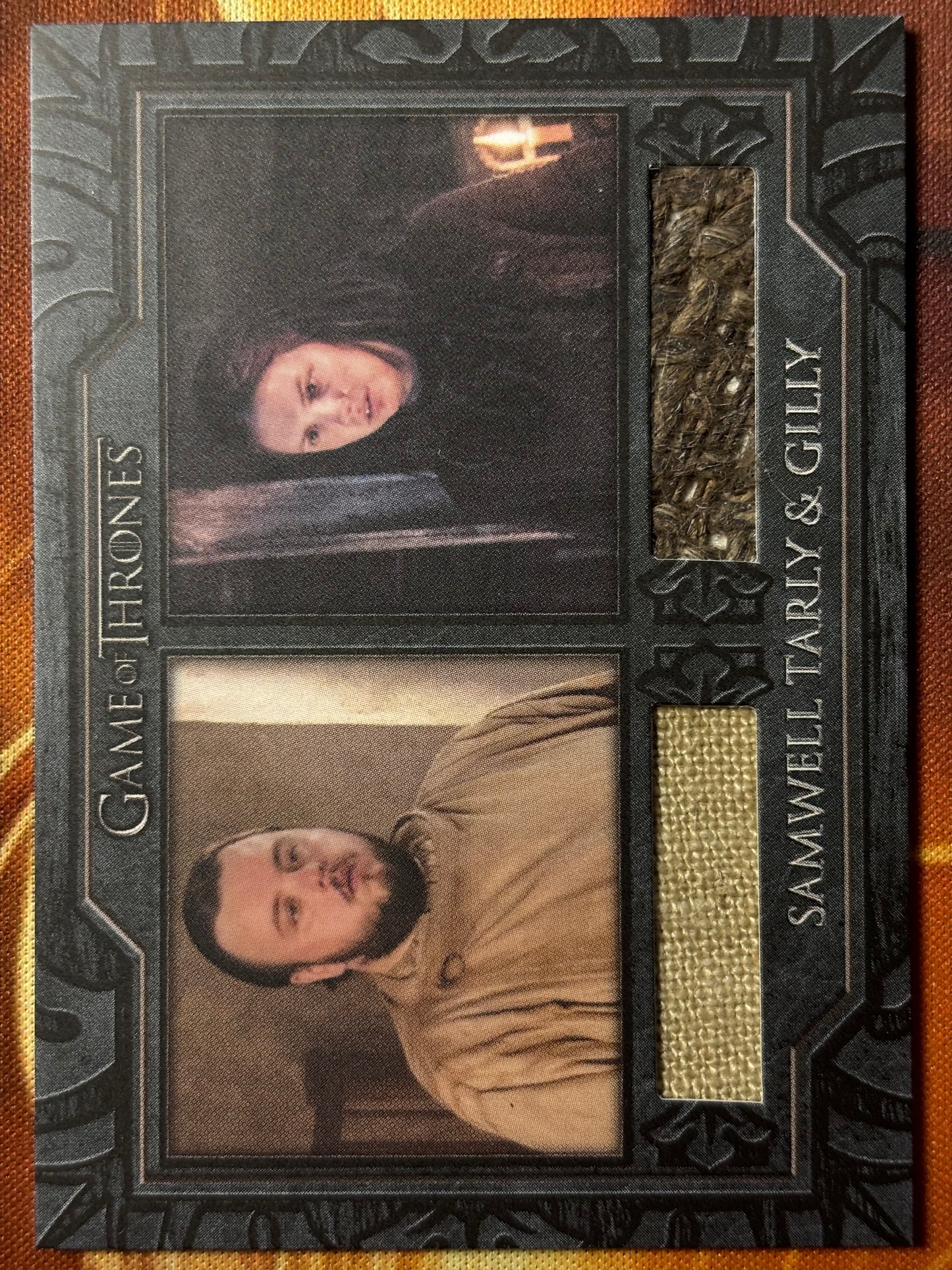 Samwell Tarly & Gilly Relic DC5 - Game of Thrones The Great Houses