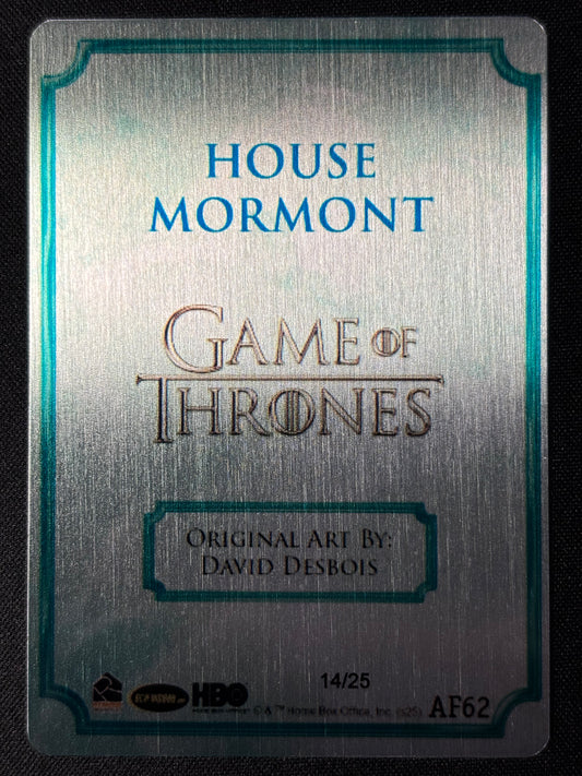 Artifex Metall AF62 House Mormont 14/25 - Game of Thrones The Great Houses