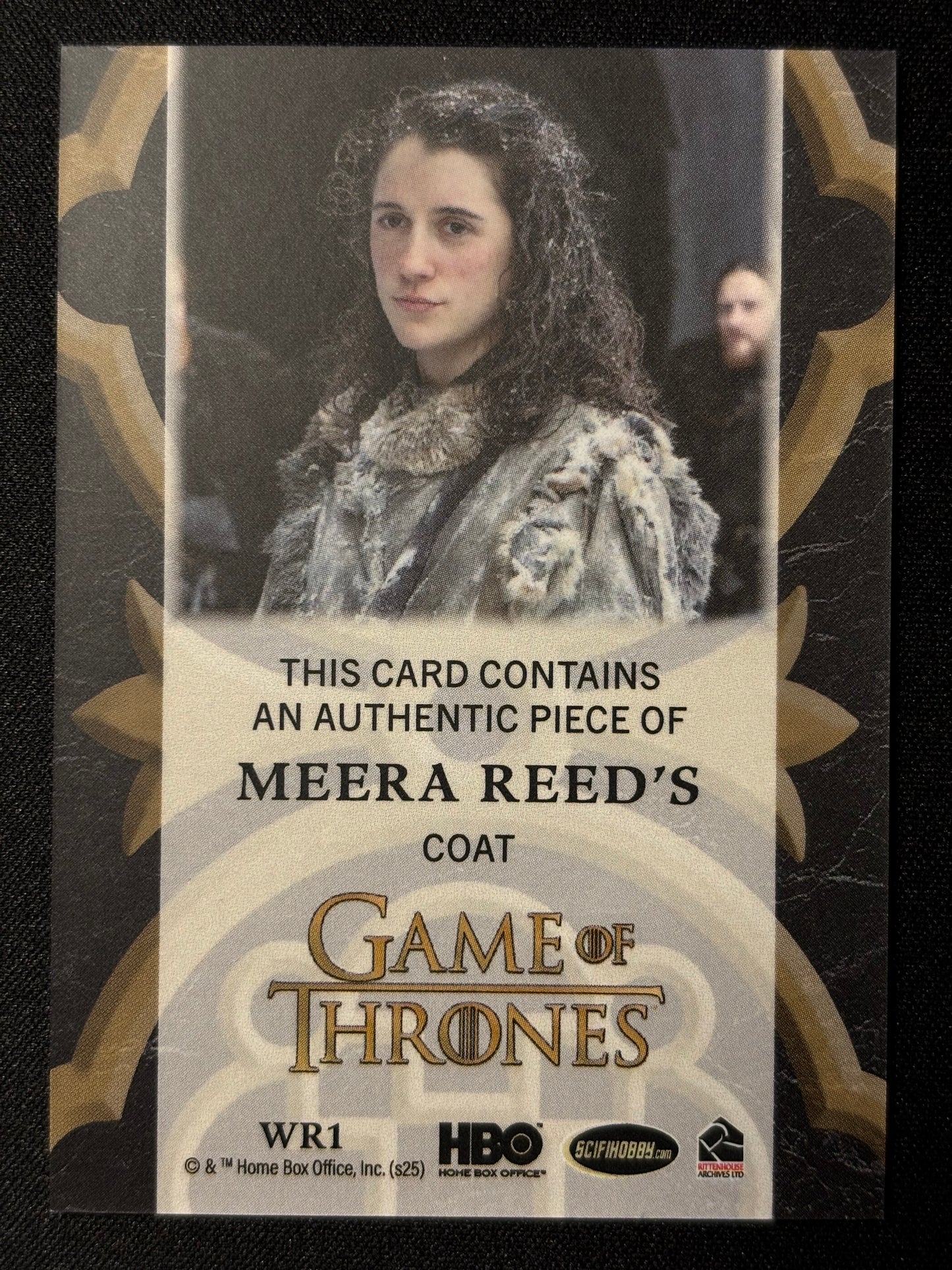 Meera Reed Women of the Realm Relic WR1 - Game of Thrones The Great Houses