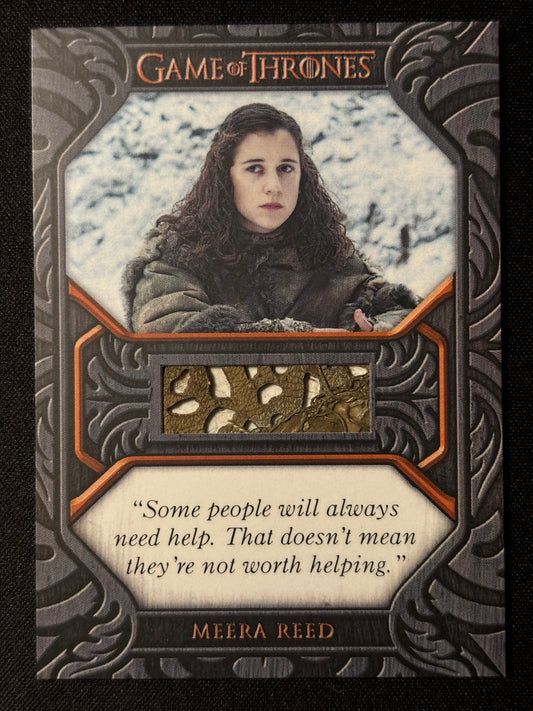 Meera Reed Quoted Relic QC7 - Game of Thrones The Great Houses