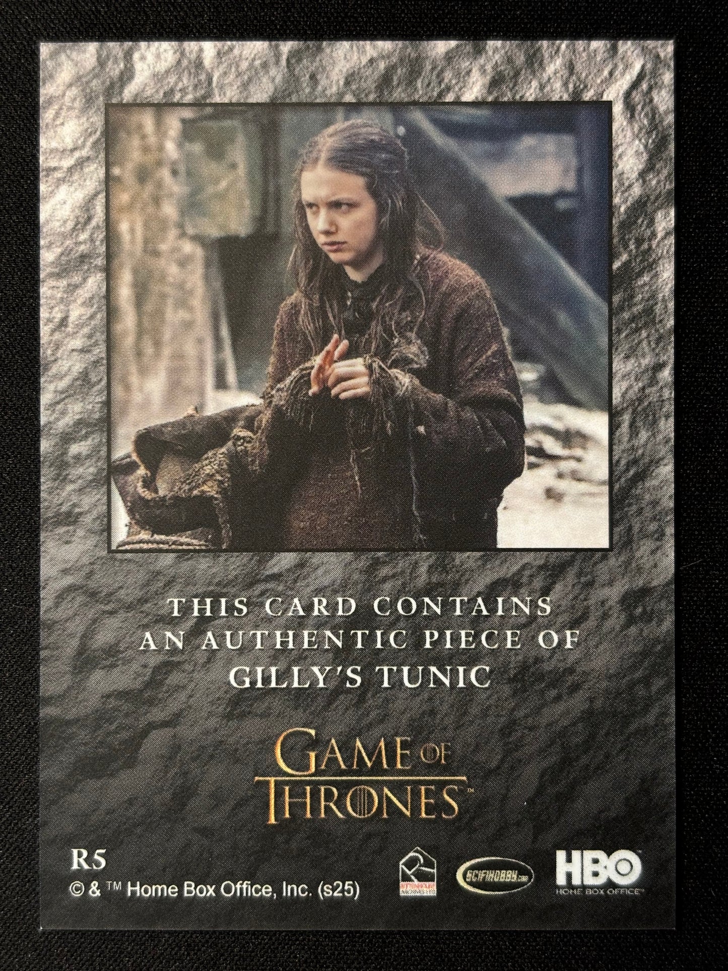 Gilly "Goldy" Season 3 Style Relic R5 - Game of Thrones The Great Houses